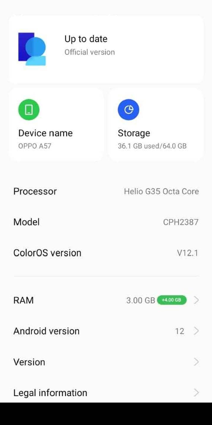 OPPO A57 1