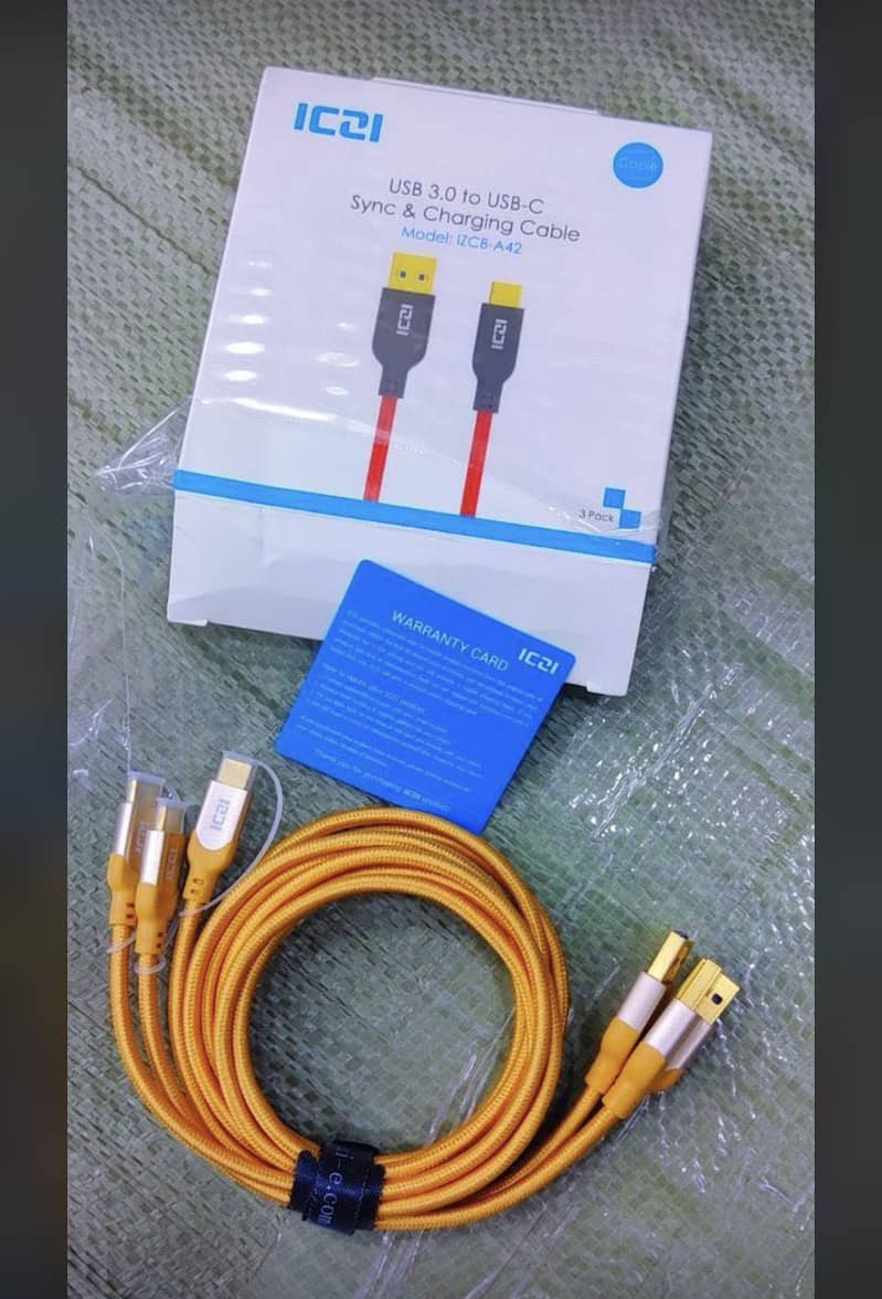 Charging Data Cable micro & Type C V8 lighting aux 2