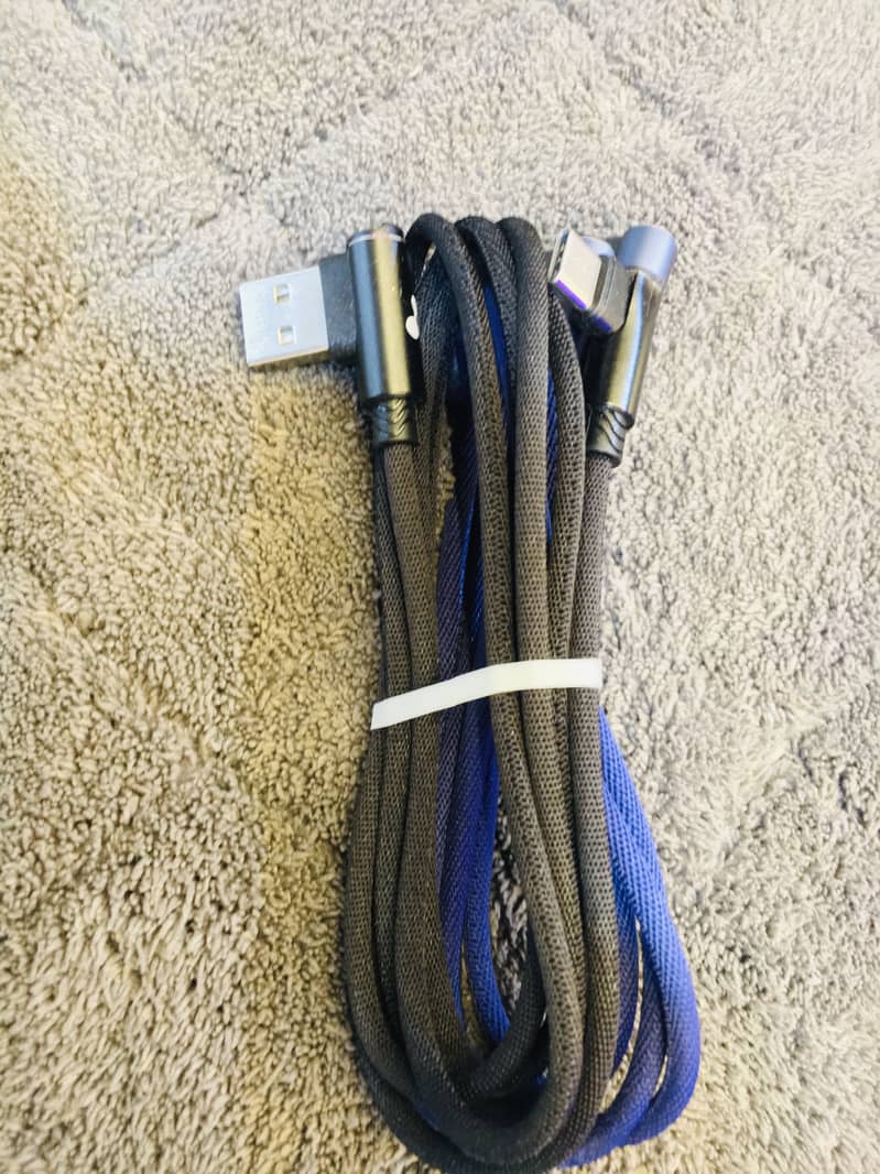Charging Data Cable micro & Type C V8 lighting aux 8