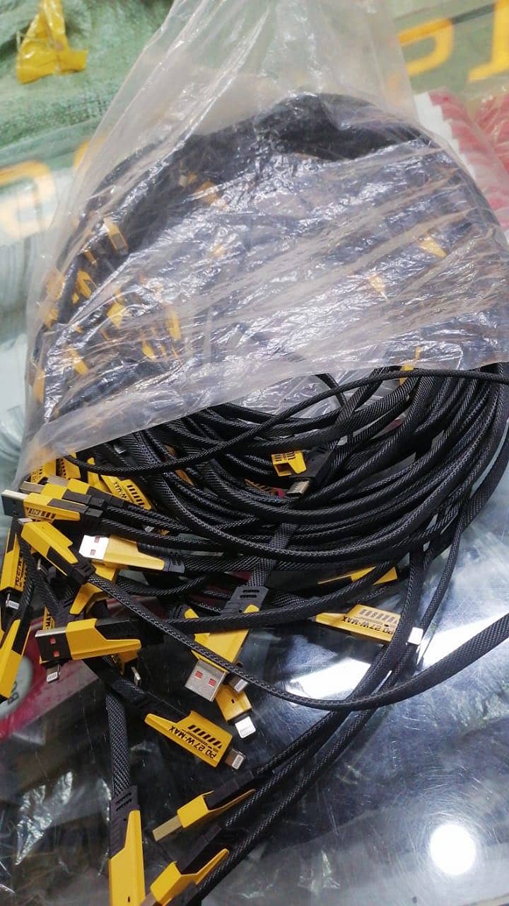 Charging Data Cable micro & Type C V8 lighting aux 14
