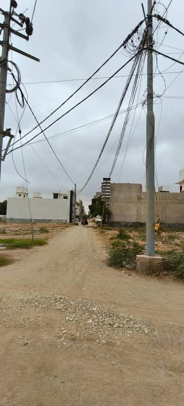 120 Sq Yard Transfer Plot For Sale In Block 5 SAADI GARDEN