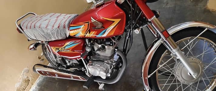 Honda CG-125 2026 Zero Meter Condition