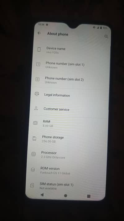 Vivo Y20s