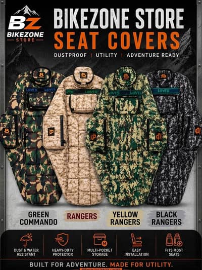 BIKEZONE STORE – DUSTPROOF SEAT COVERS
