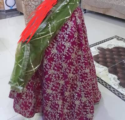 Ready to wear lehnga 1 time used