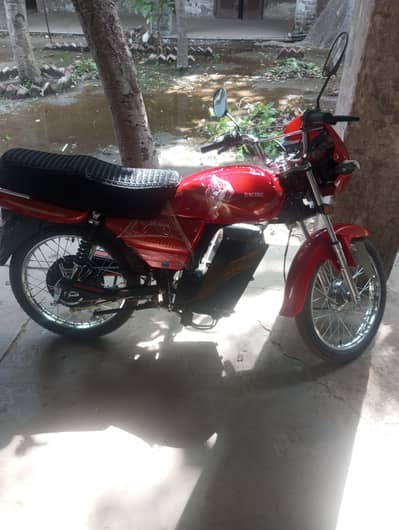 New bike hai 24 ko li hai nmb bi lgwa lia hai or poshish bi krwa li ha