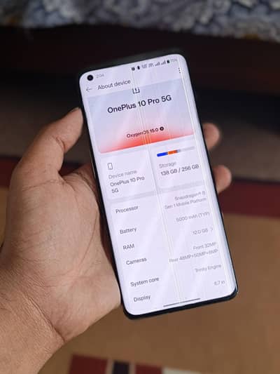 One Plus 10 Pro 5g Official PTA dual sim