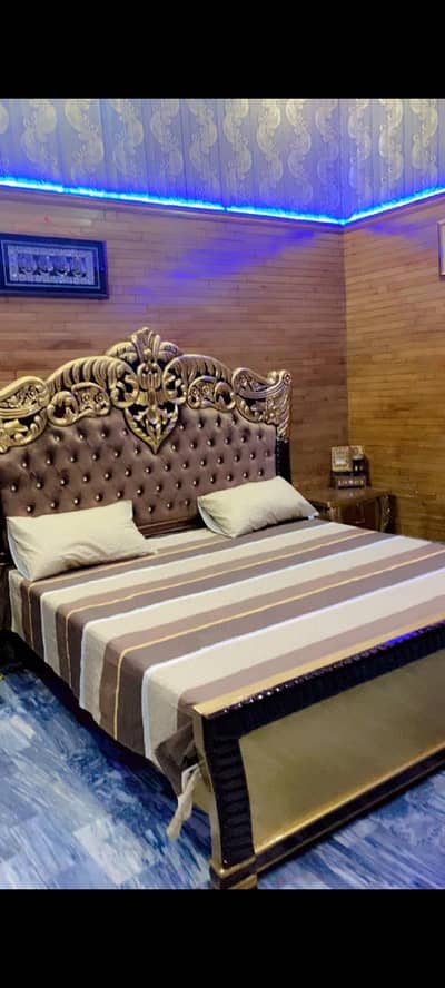 deco full furnished king bed