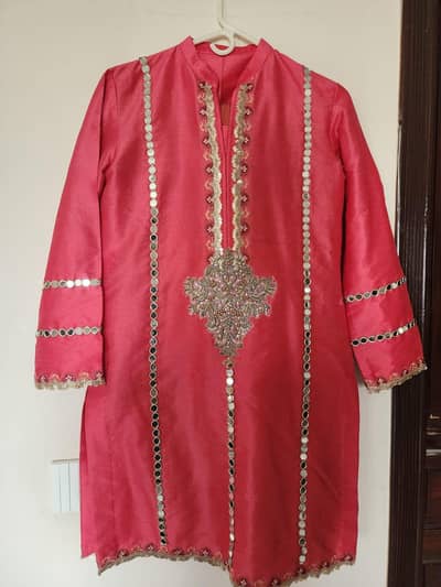 3 piece girls sharara set