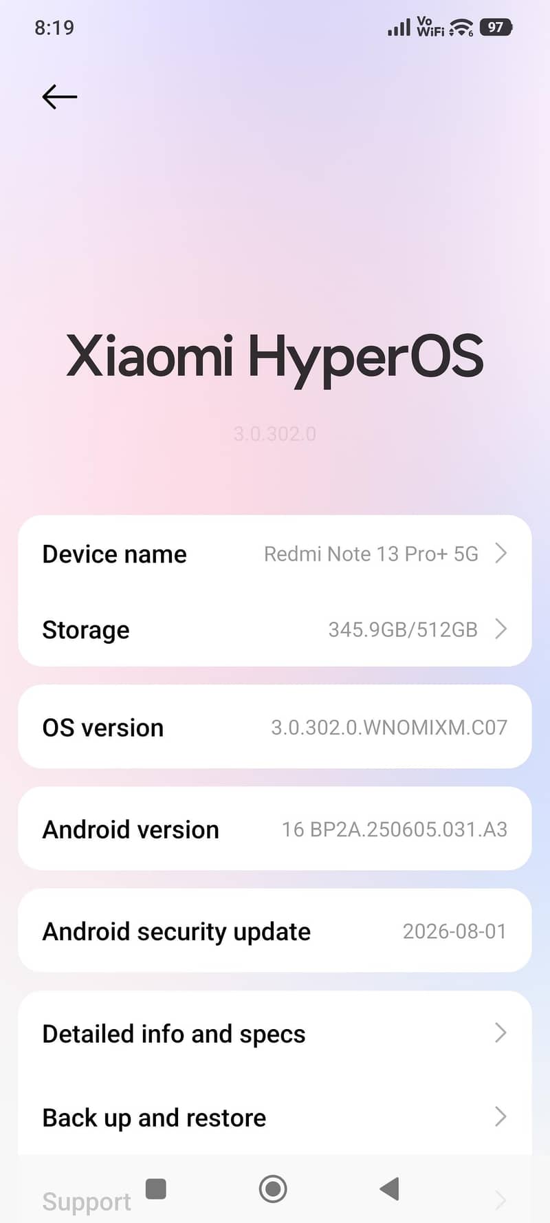 Xiaomi Redmi Note 13 Pro Plus 12/512 Storage 4