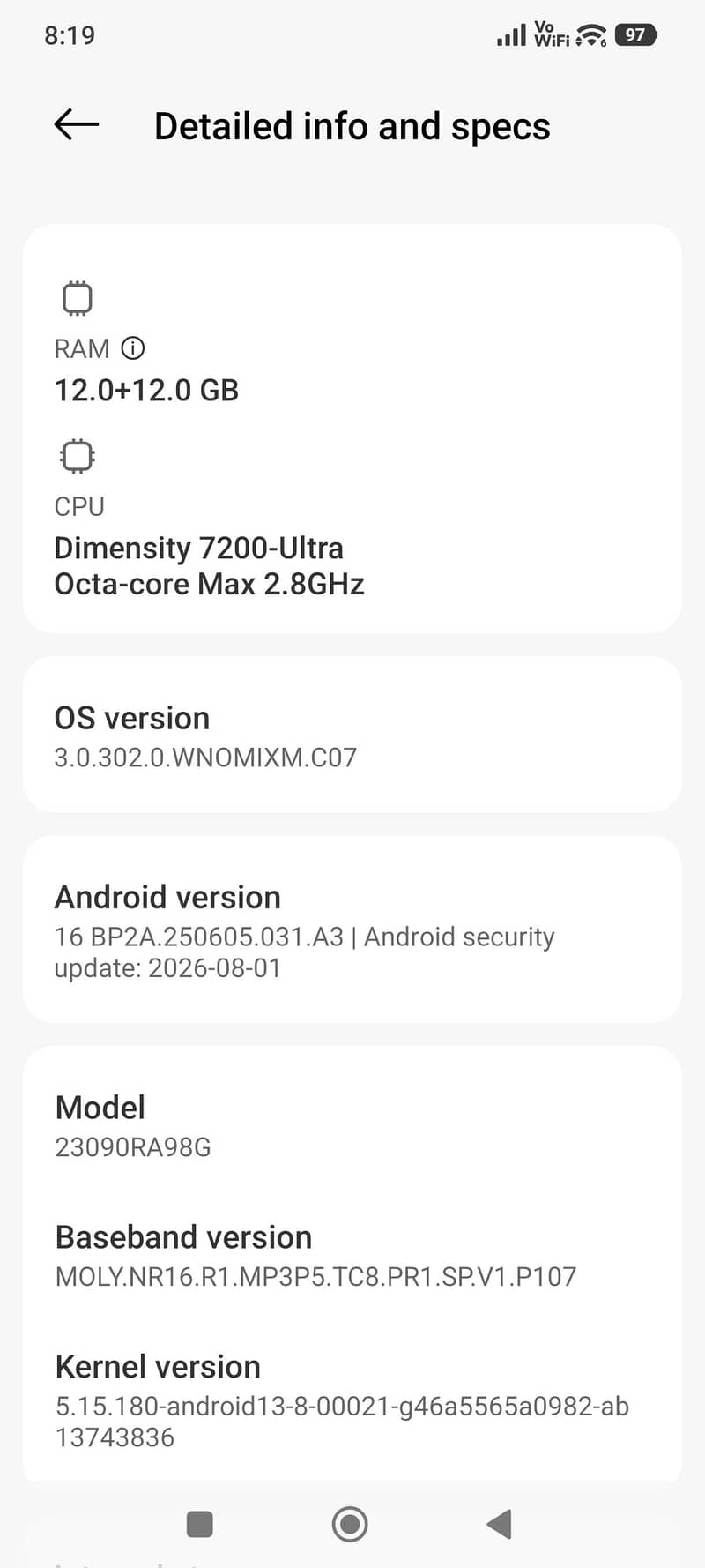Xiaomi Redmi Note 13 Pro Plus 12/512 Storage 5