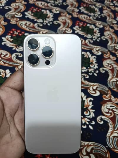iPhone 16 Pro Max 256GB PTA Approved | Desert Titanium | 100% Battery