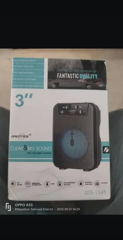 Greatnice Bluetooth wireless speaker