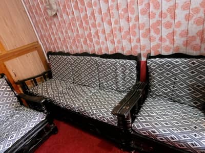 5 Seater Wooden sofa Sets for sale