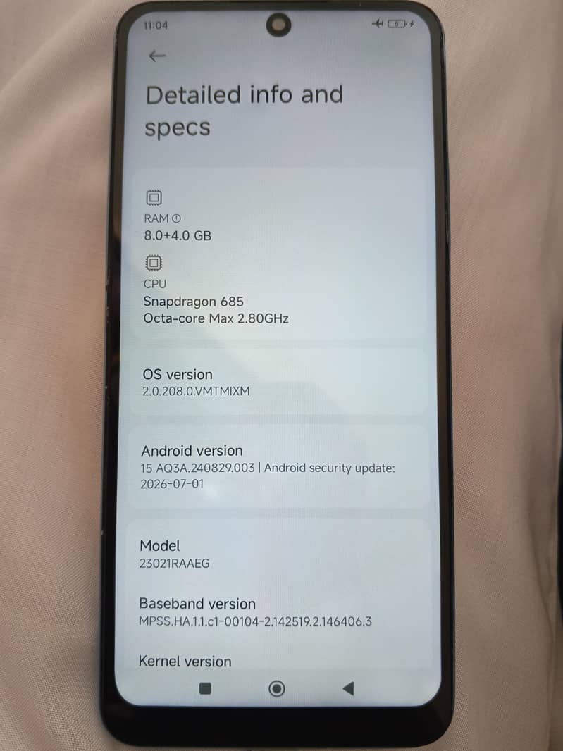 Xiaomi Redmi Note 12 4