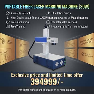 30W Fiber Laser Marking Machine Portable for sale
