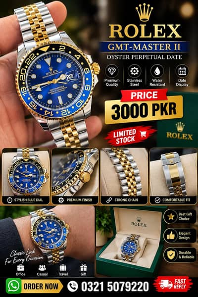 Rolex office watch.
