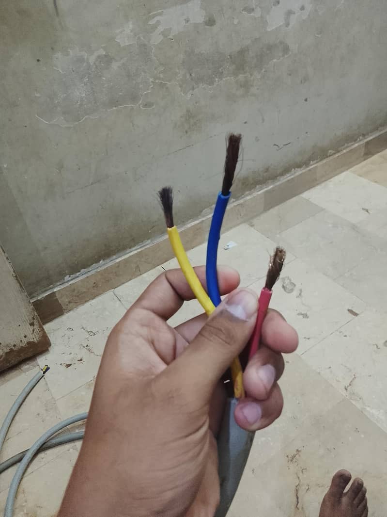 Electric cable 3 core 0