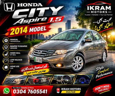 Honda City Aspire 1.5 — 2014 | Bumper-to-Bumper Genuine