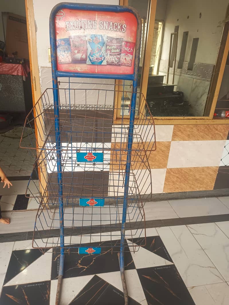 two lays and chips iron stand 3