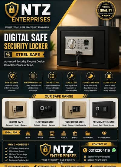 Heavy Duty Locker - Digital Locker - Cash Locker - Safe locker almari
