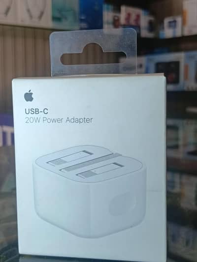 iphone USB Type C 20W power Adapter.