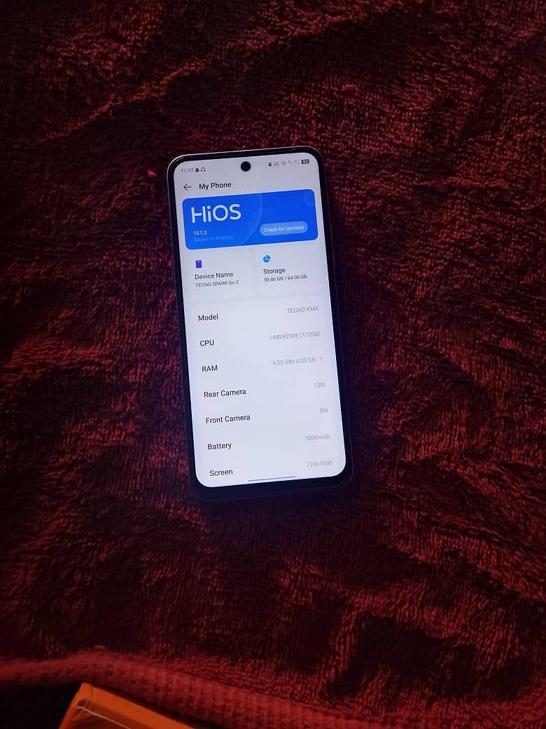 Tecno spark go 2 6