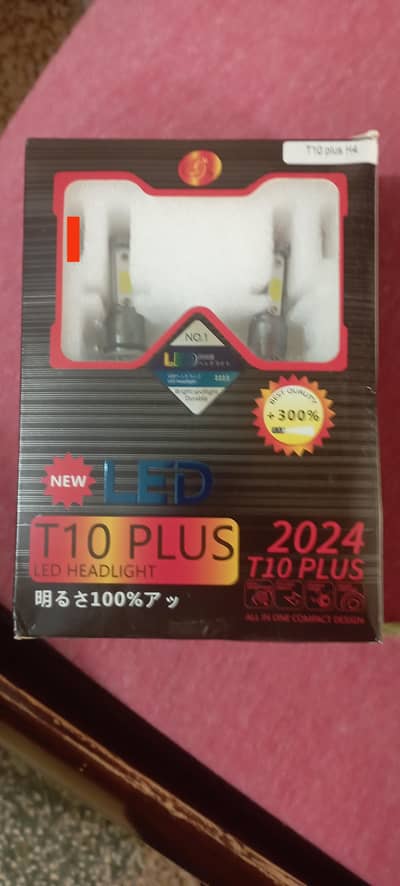 T10 Plus H4 Led headlights Used