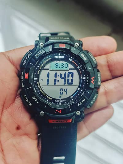 Triple sensor Casio Protrek with Tough Solar