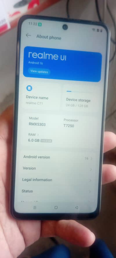Realme C71 6/128GB | Box & Charger | 10/9 Condition |