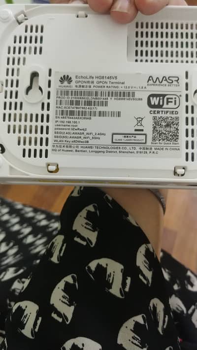 Huawei HG8145v5 Dual Band XPON Router