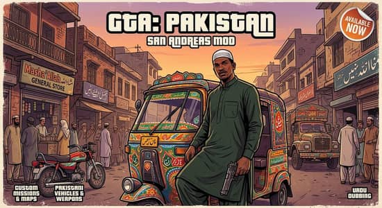 GTA San Pakistani mod selling