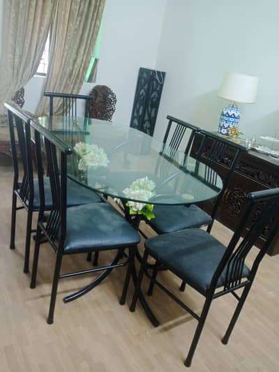 6 man dinning table