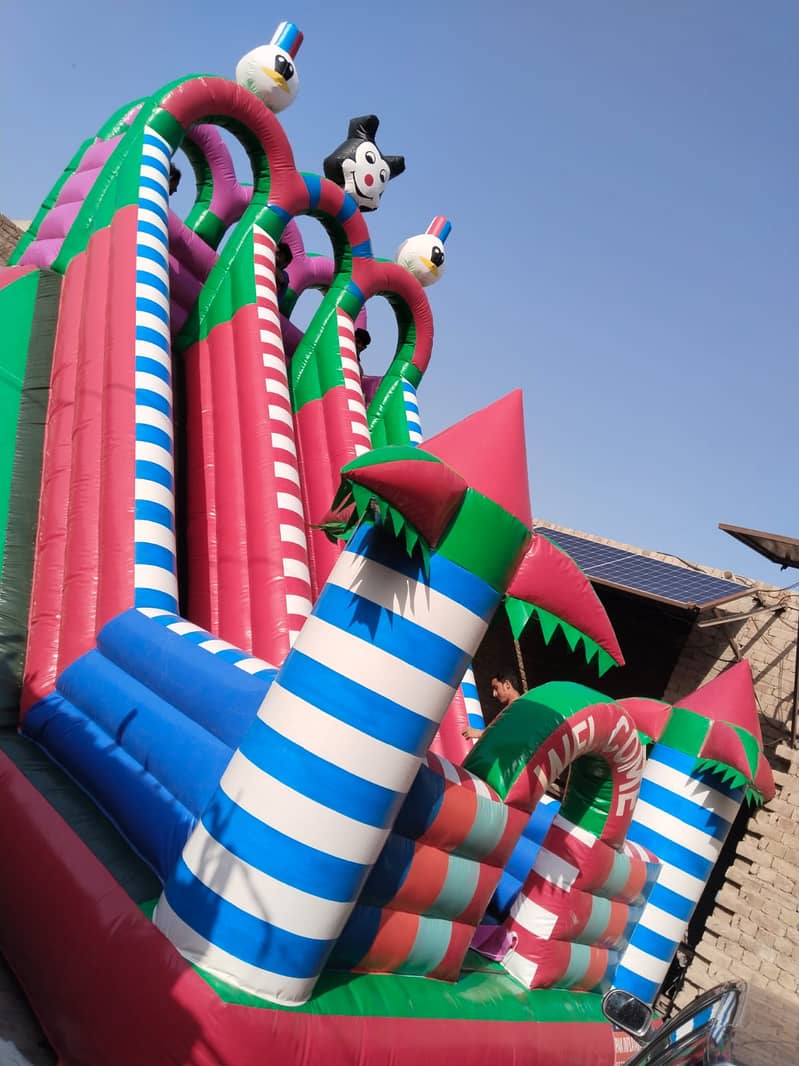 Premium Kids Castle | Jumbo Inflatable Bouncy House - Swings & Slides ...