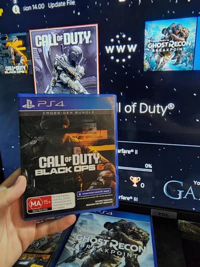 Call of Duty Black Ops 6 PS4 Disc | Original | Like New