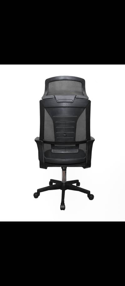 Office Fine HeadRest Chair Black