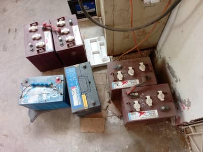 Old Batteries for sale in good condition