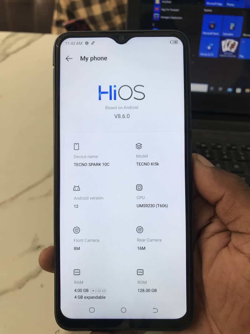 Tecno Spark 10C 6