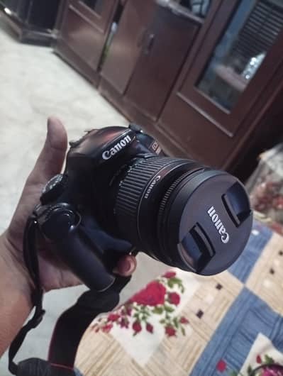 canon 1100d with 18.55 lense