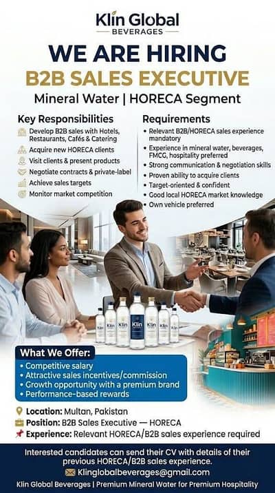 sales executive required