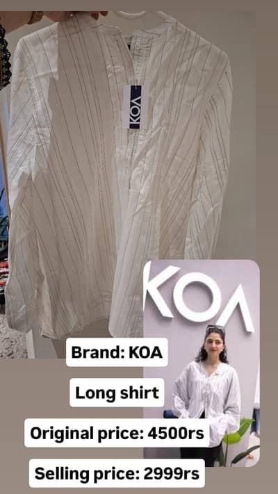 XL size tagged shirt from KOA