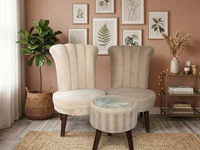 Coffee Set 1 table and 2 chairs
