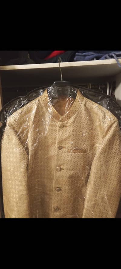 Sherwani Junaid Jamshaid brand new