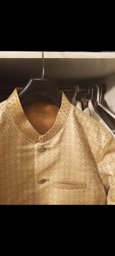 Sherwani Junaid Jamshaid brand new