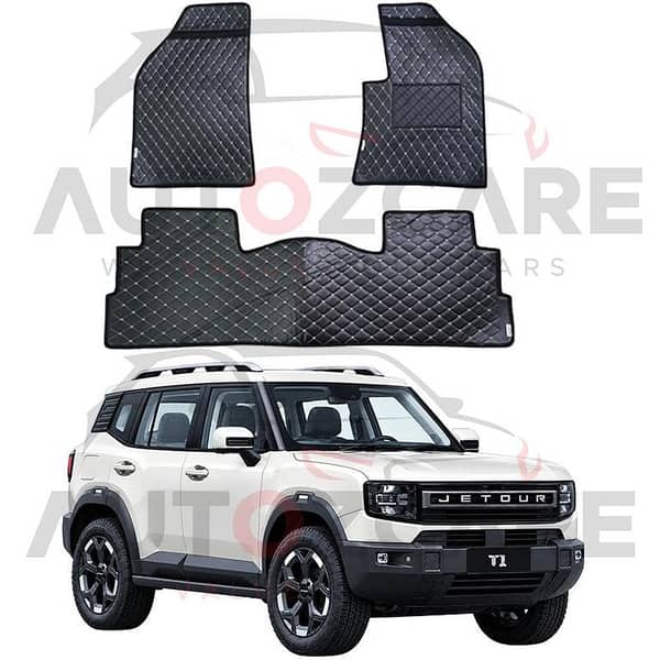 Tetour T1 7D Floor Mat (Flat Style) 3PCS - Model 2026