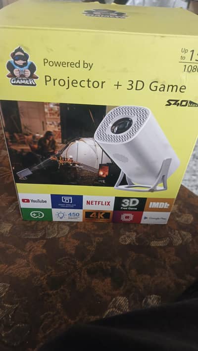 Smart android 4K projector S40 max