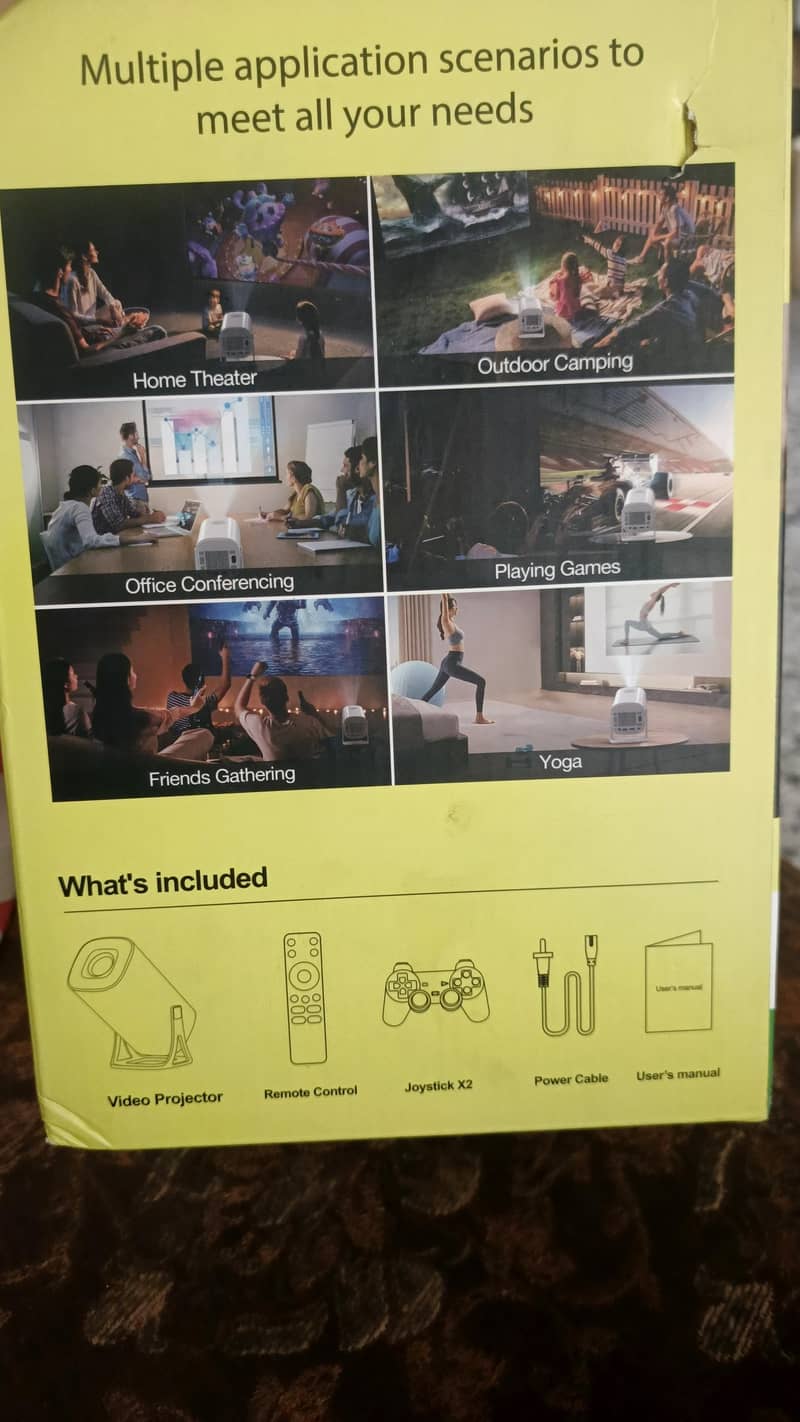 Smart android 4K projector S40 max 1