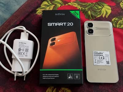 Infinix smart 20 for sale  under installment   6 installment  rheti hy