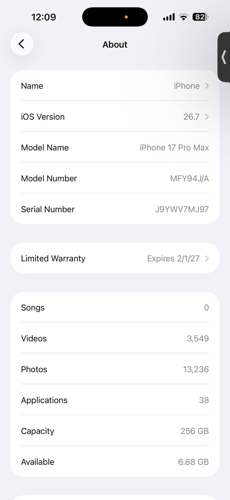 Apple iPhone 17 Pro Max 2