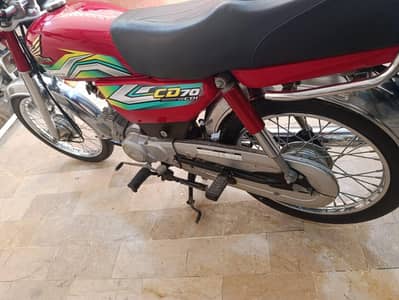 honda CD 70 cc 2024 model urgent for sale